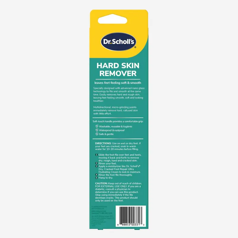 Dr. Scholl's Hard Sikn Nano Glass Foot File