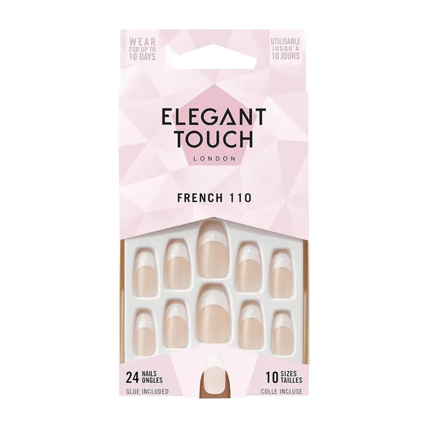 Elegant Touch Natural FrenchNails-106(Medium-Pink)