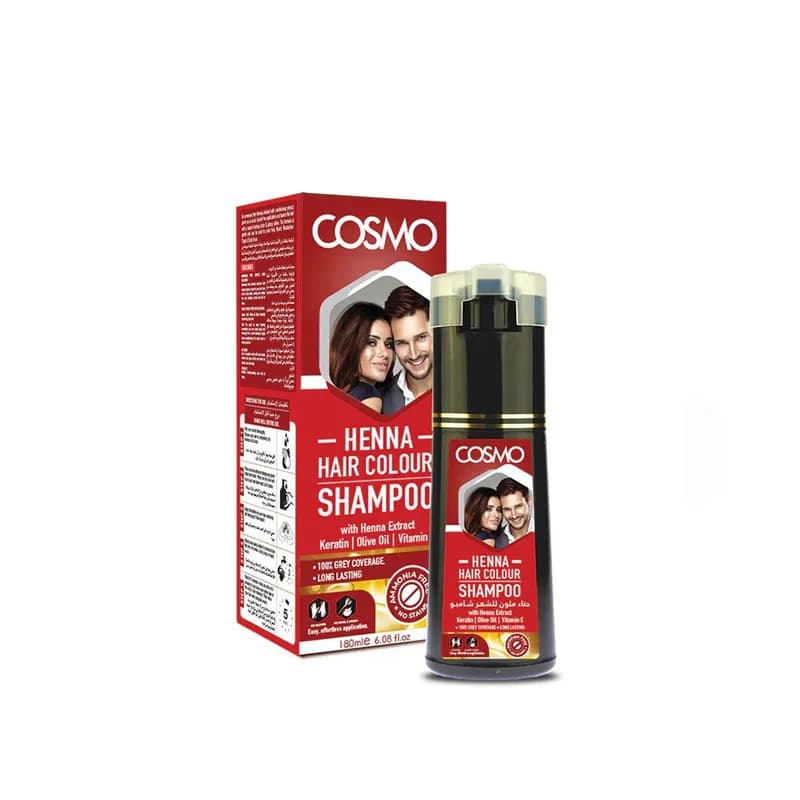 Cosmo Shampoo Hair Colour Heena 180ml