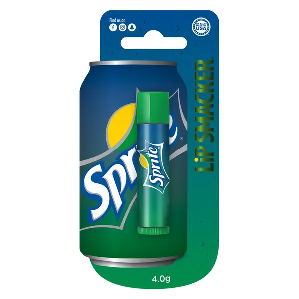 Lip Smacker Coca Cola Lip Balm Blister - Sprite 4.0g New