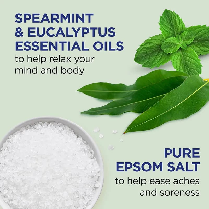 Dr Teal's Epsom Salt Body Scrub - Eucalyptus&Spearmint 454g
