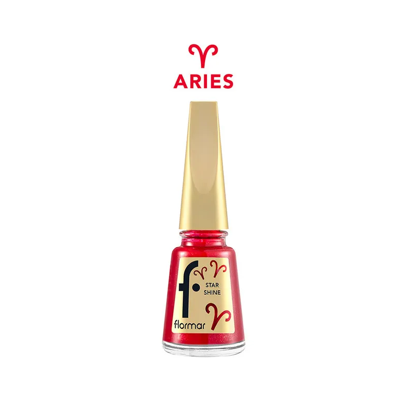Flormar Star Shine Nail Enamel Zodiac - 40 Leader Aries