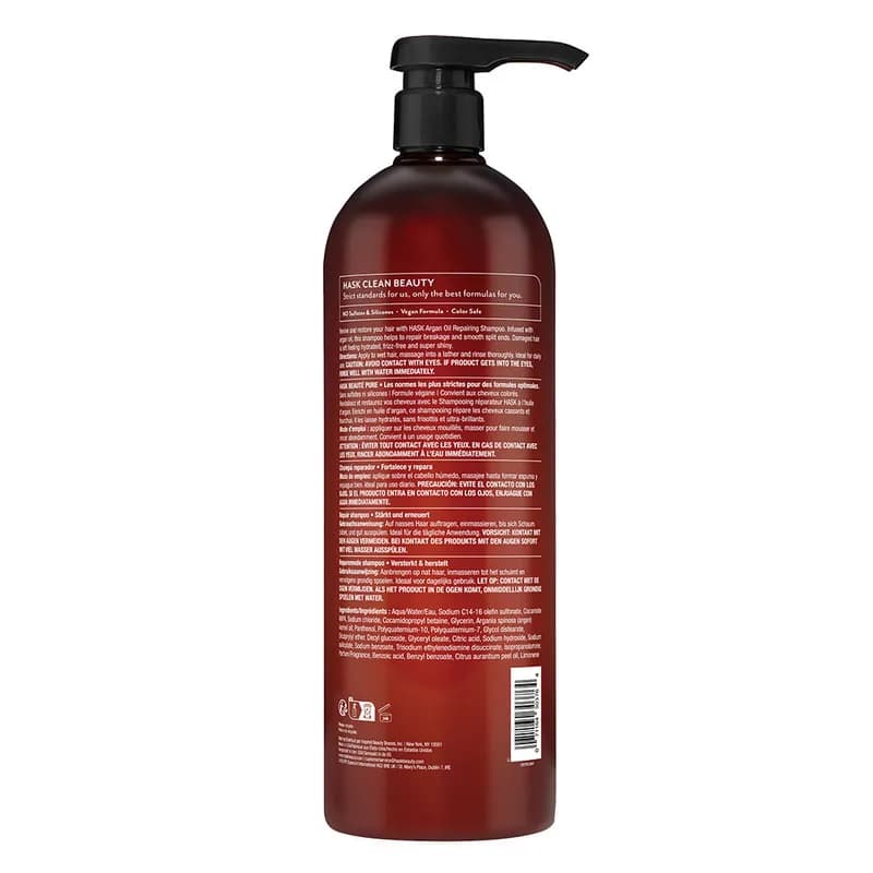 Hask Argan Oil Repairing Shampoo 1L
