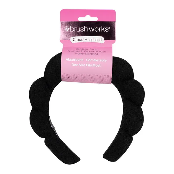 Brushworks Black Cloud Headband