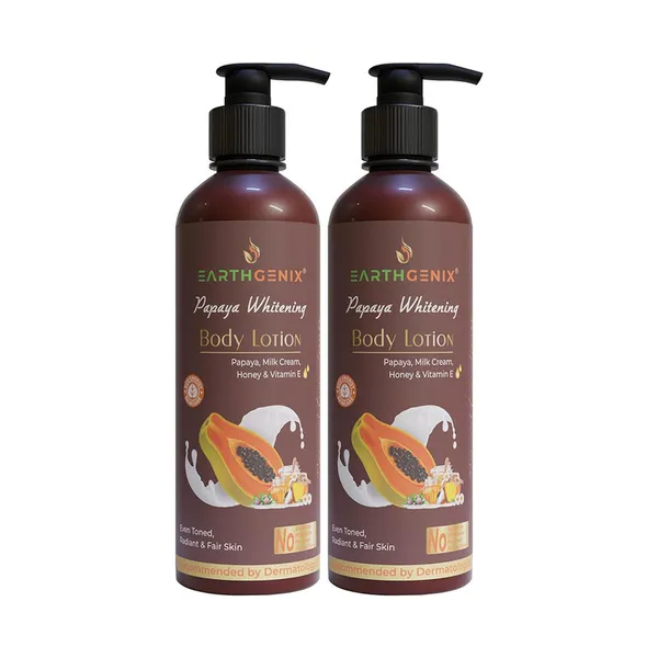 Earthgenix Papaya Body Lotion 500Ml x 2 pc