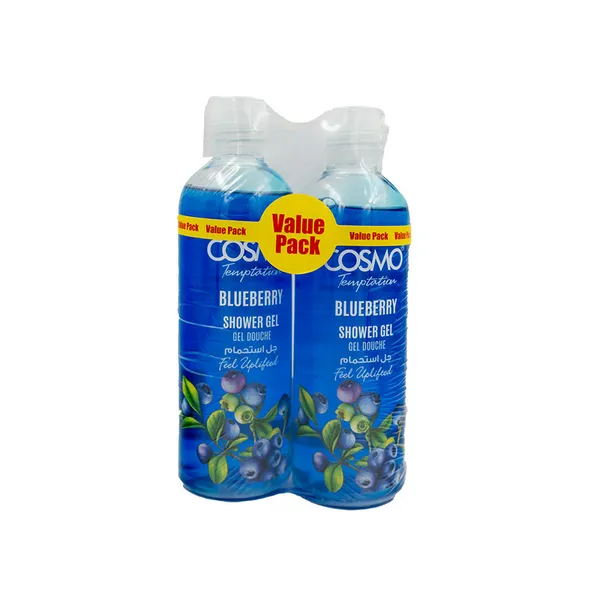 Cosmo Shower Gel Blueberry 480Ml Buy 1 Get 1 Free