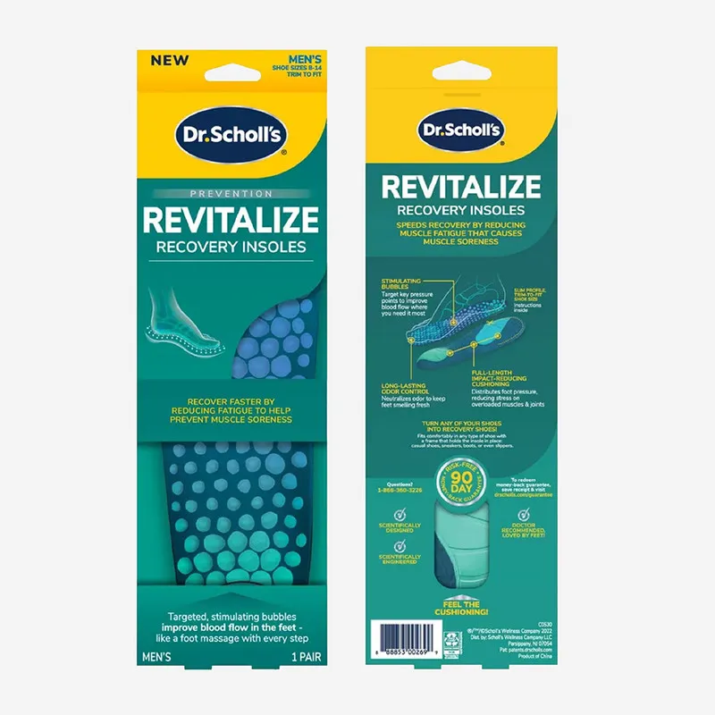 Dr.Scholl's Revitalize Recovery Insole Men's 1Pair