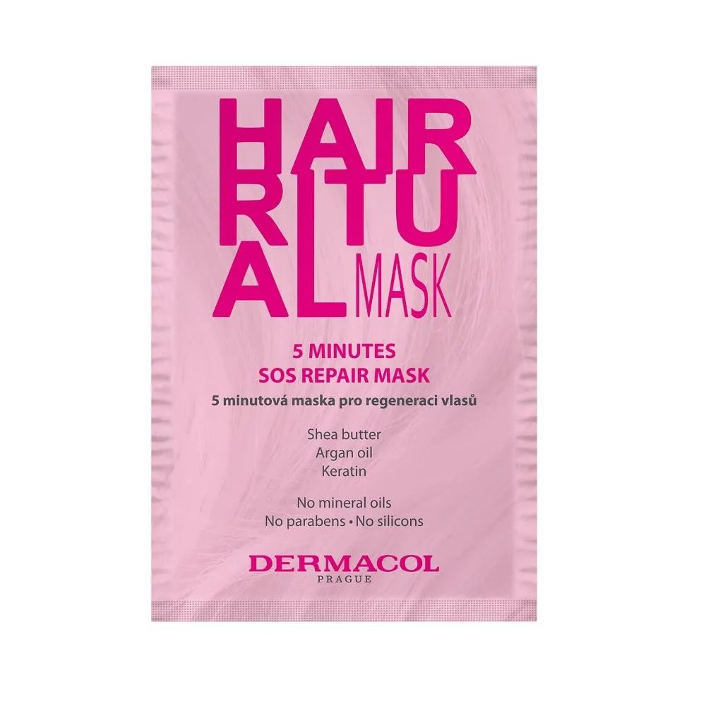 Dermacol HAIR RITUAL 5 Minutes SOS Repair Mask