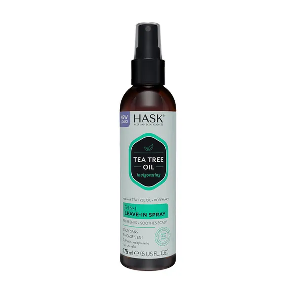Hask Tea Tree Oil & Rosemary 5 in 1 Leave-In Spray 175ml