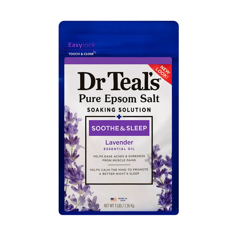 Dr Teal's Epsom Bath Salt - Lavender 1.36Kg