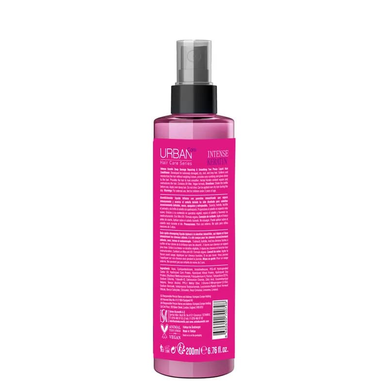 Urban Care Intense & Keratin Leave-In Conditioner Spray +UV Protectant 200ml