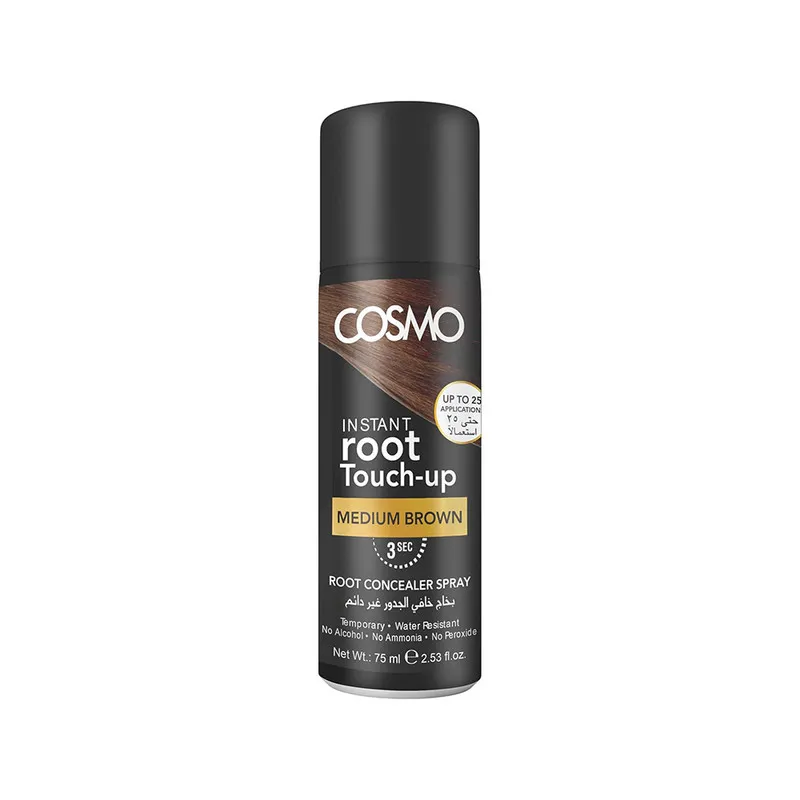Cosmo Instant Root Touch-Up Medium Brown 75ml