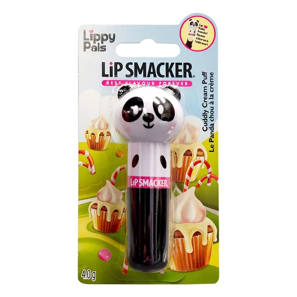 Lip Smacker Lippy Pals Panda Cuddly Cream Puff - Single Blister 4.0g New
