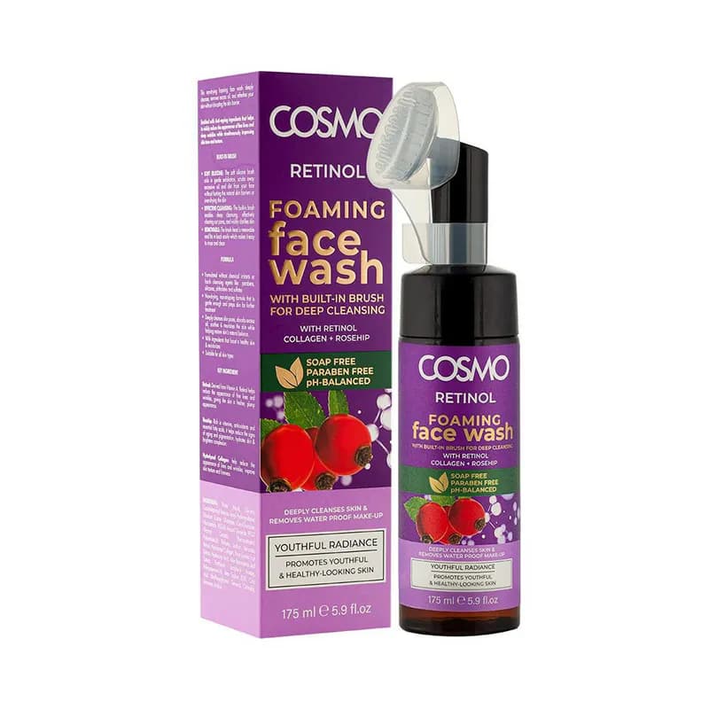 Cosmo Retinol Foam Face Wash- 175Ml