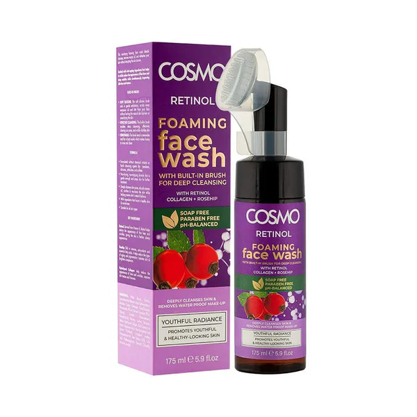 Cosmo Retinol Foam Face Wash- 175Ml