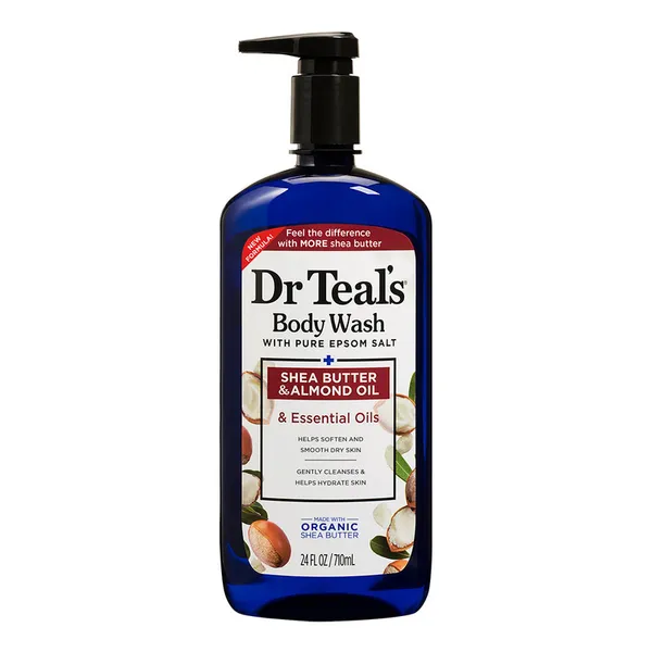 Dr Teal's Epsom Salt Body Wash - Shea Butter & Almond Oil 710ml