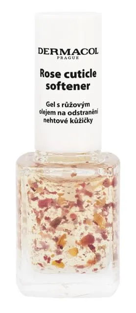 Dermacol Rose Cuticle Softener Gel Oil