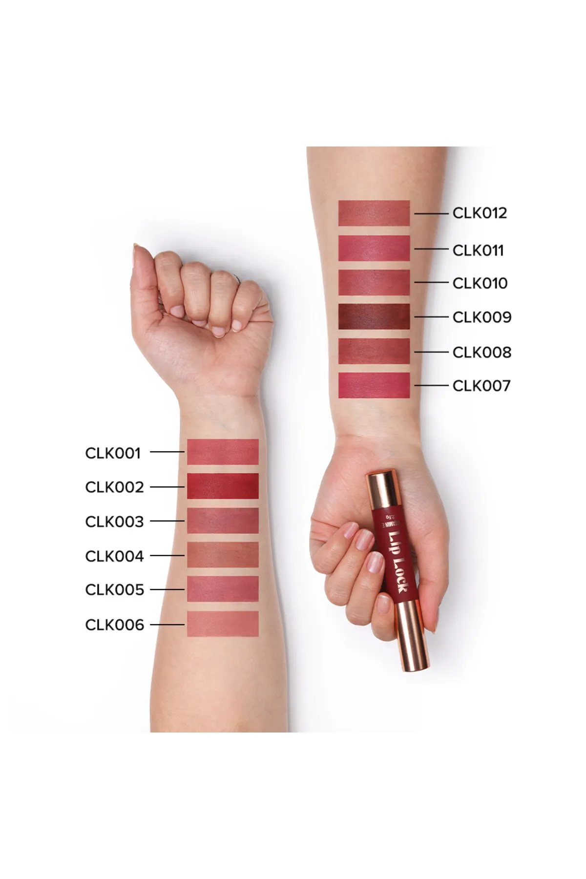Lip Lock Lipstick-Rose Rendezvous - CLK003