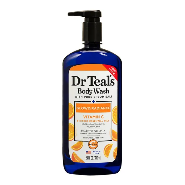 Dr Teal's Epsom Salt Body Wash - Vitamin C & Citrus Oils 710 ml