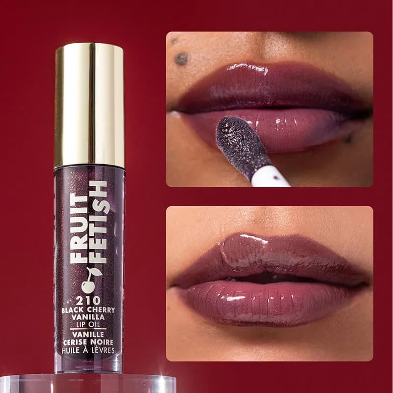 Milani Fruit Fetish Lip Oils 210 Black Cherry Vanilla