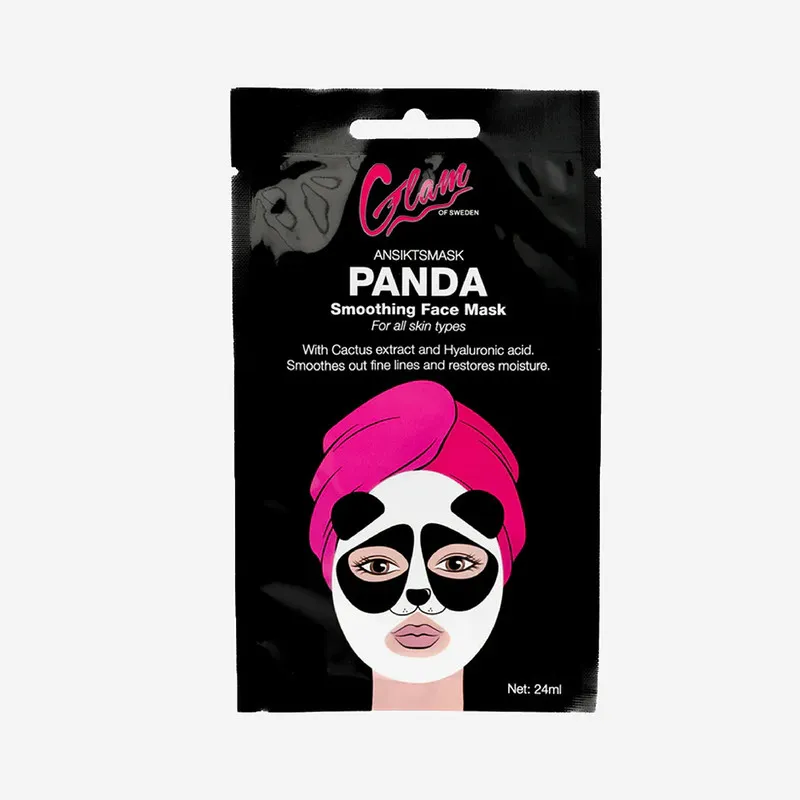 Glam of Sweden Face Mask Panda