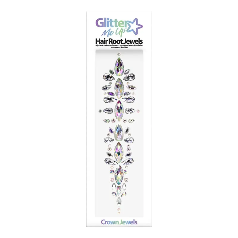 Glitter Me Up Crown Hair Root Jewels