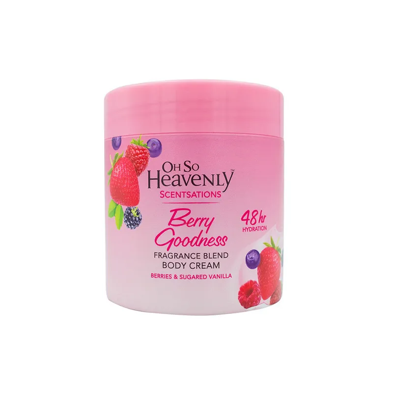 Oh So Heavenly Body Cream 48HR Berry Goodness 470Ml