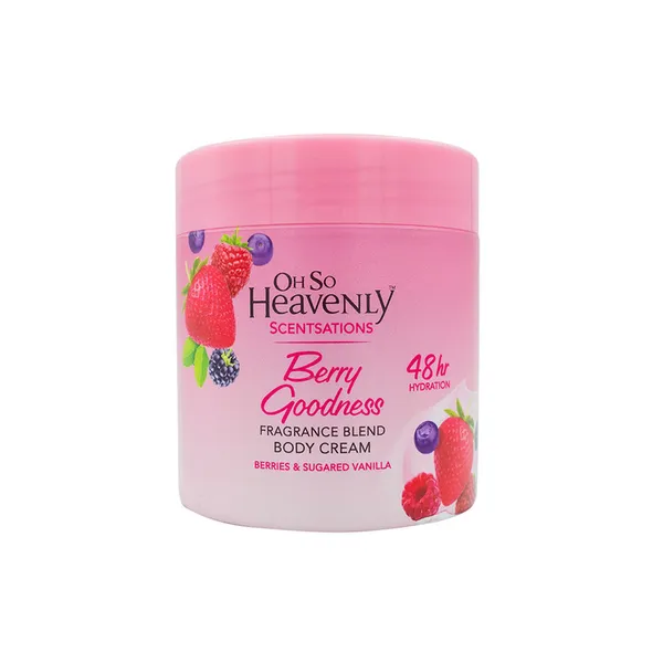 Oh So Heavenly Body Cream 48HR Berry Goodness 470Ml