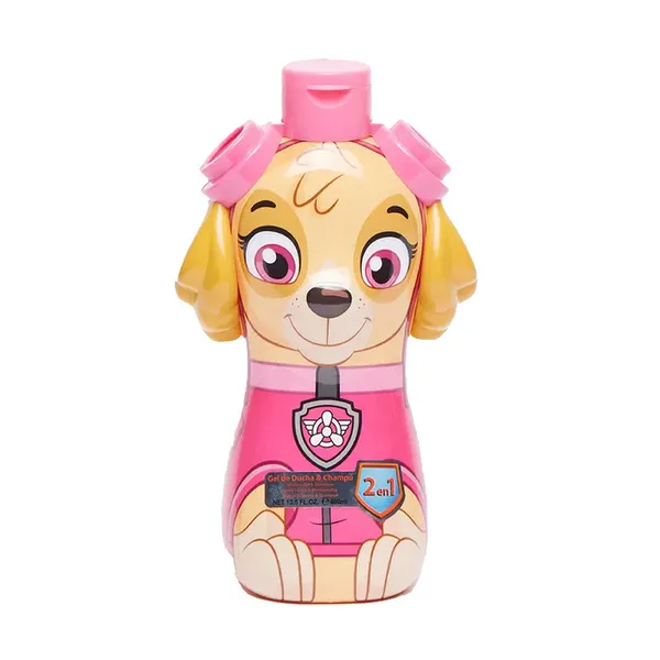 Air-Val Paw Patrol 2D Skye Figure Shower Gel & Shampoo 2 in 1 400ml