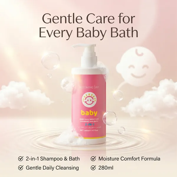 Blooming Day Baby Daily Moisture shampoo and Bath 2in1 280ml