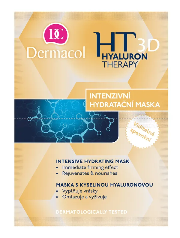 Hyaluron Therapy 3D Intensive Hydrating Mask with Hyaluronic Acid for Anti-Wrinkle Moisturizing and Remodeling 2 x 8ml