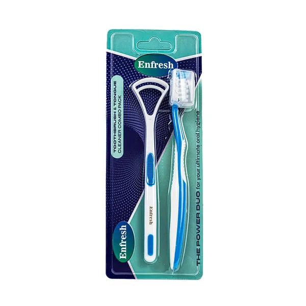 Enfresh Tongue cleaner w/Toothbrush