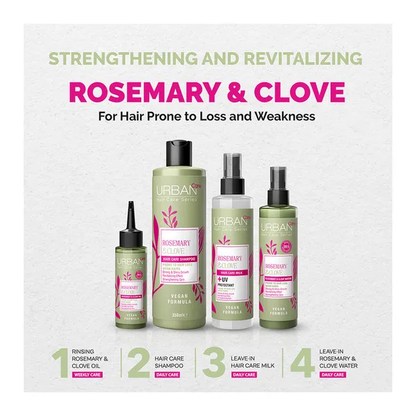 Urban Care Rosemary&Clove Strengthening Hair Care Oil 100 Ml