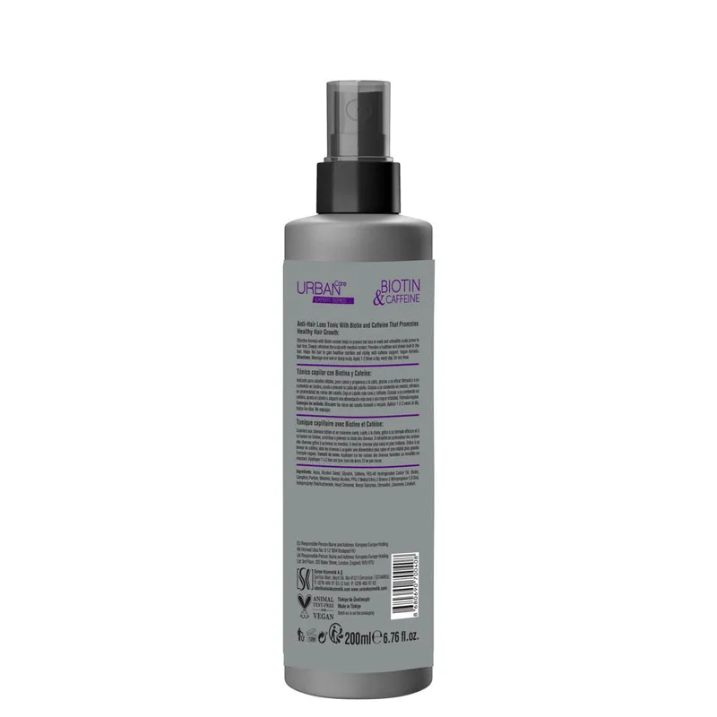 Urban Care Expert Biotin & Caffein Hair Tonic Spray 200ml