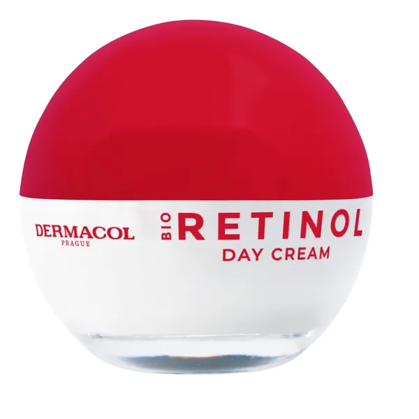 Dermacol Bio Retinol Day Cream with 2% Bio Retinol for Anti-Wrinkle Treatment and Hydration
