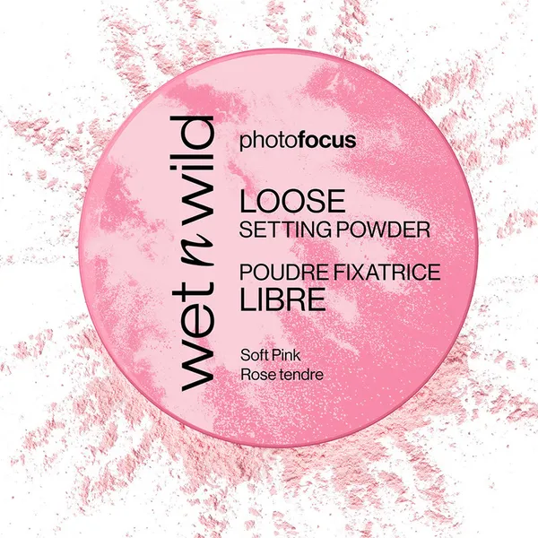 WnW Photo Focus Loose Setting Powder - Soft Pink