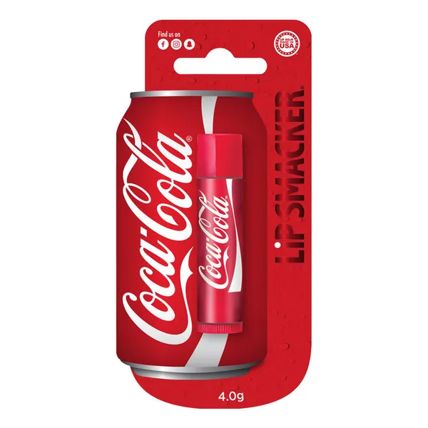 Lip Smacker Coca Cola Lip Balm Blister - Classic 4.0g New