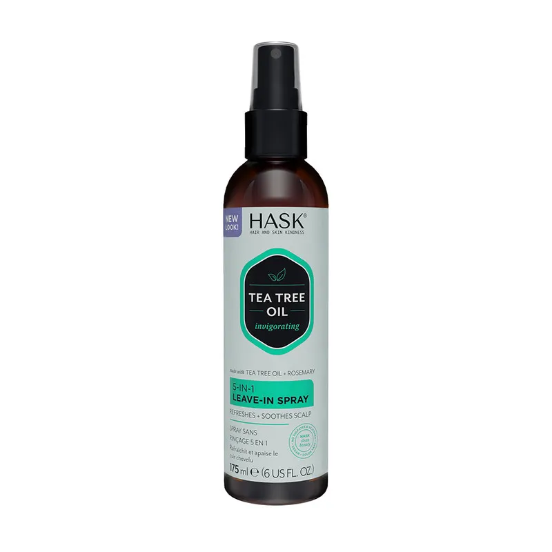Hask Tea Tree Oil & Rosemary 5 in 1 Leave-In Spray 175ml