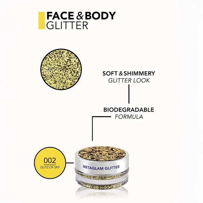Flormar Metaglam - Face & Body Glitter 002 Glitz of Sky