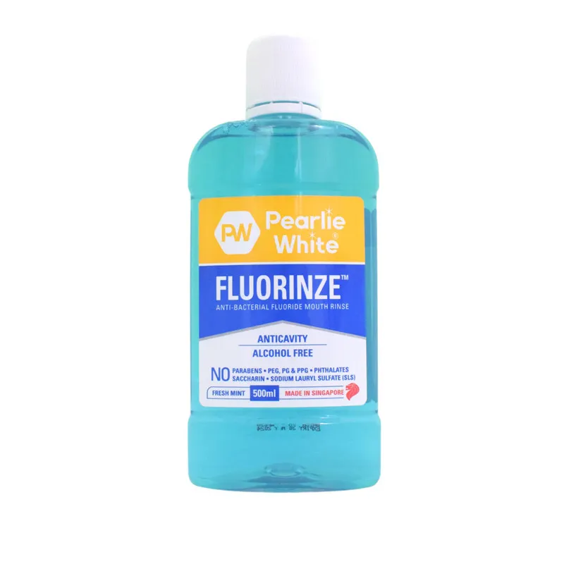 Pearlie White Fluorinze M.Wash500Ml