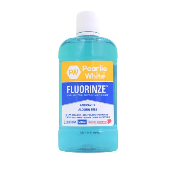 Pearlie White Fluorinze M.Wash500Ml