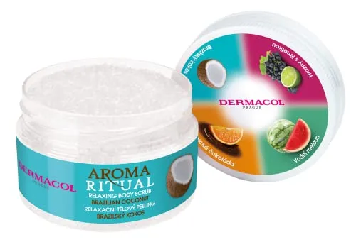 Dermacol Aroma Ritual - Relaxing Body Scrub Brazilian Coconut 200g