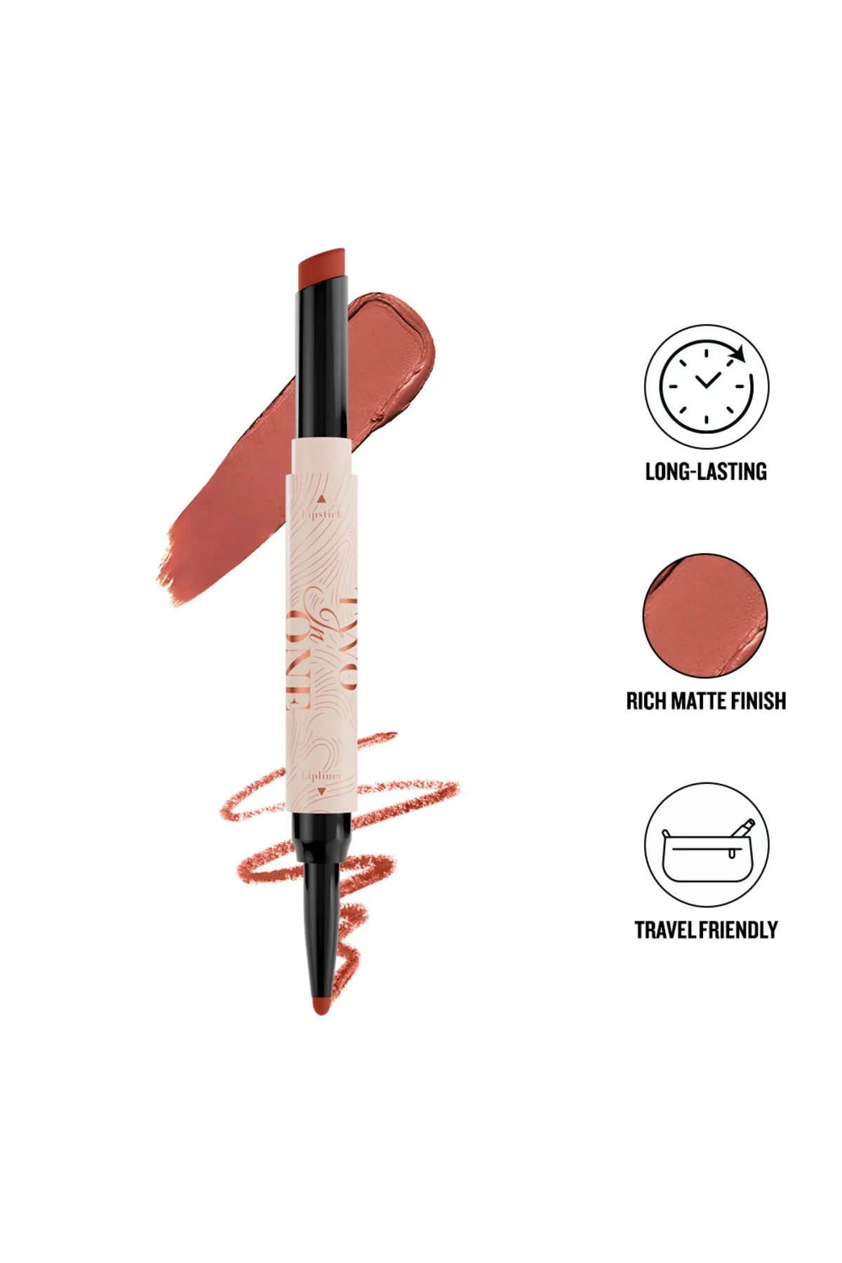 Two In One Lipstick & Lipliner-CTO207