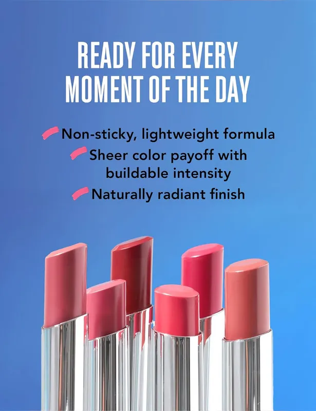 Flormar New Sheer Up Lipstick - 15 Go for Bordeaux