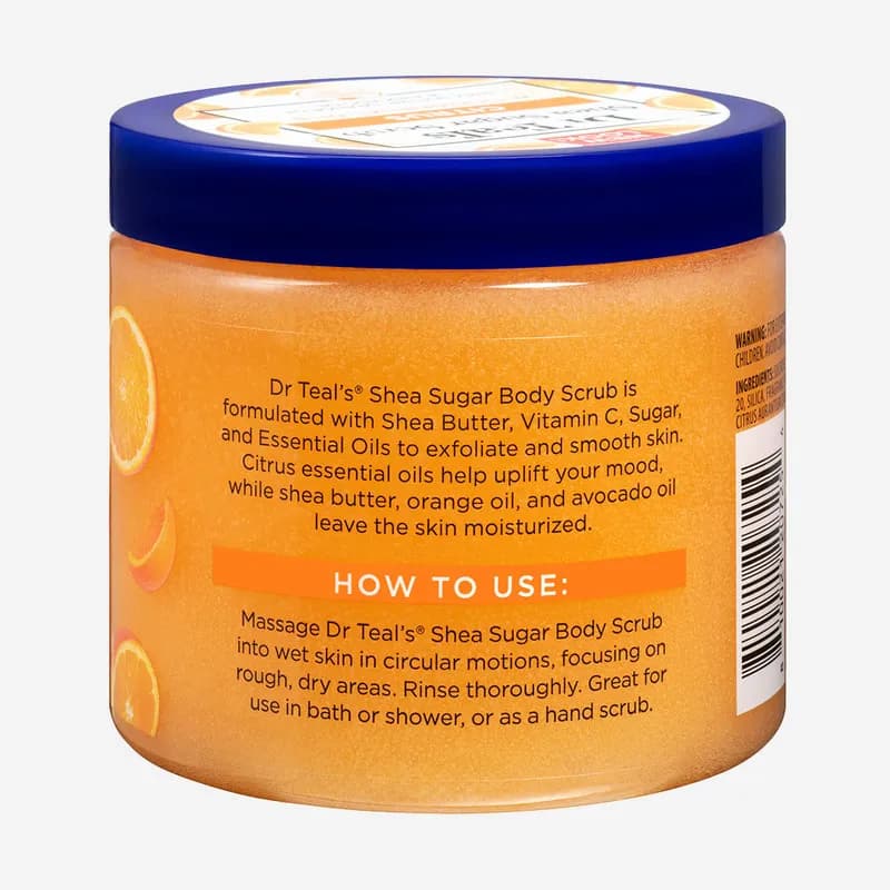 Dr Teal's Shea Sugar Body Scrub Citrus 538g