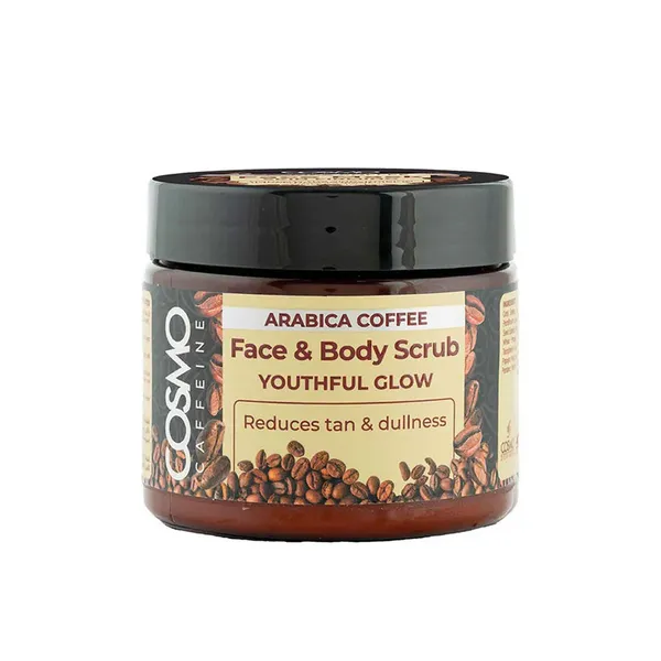 Cosmo Caffeine Face & Body Scrub 325Ml