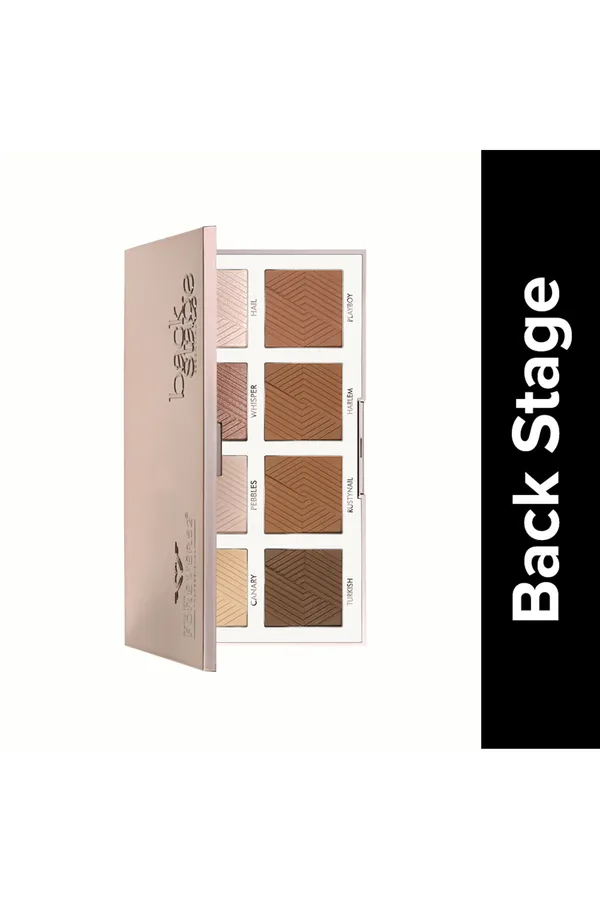 Backstage Essential Highlighter & Contour Powder Palette-Multicolor