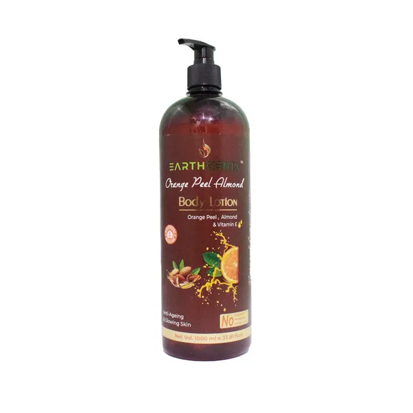 Earthgenix Orange Peel Almond Body Lotion 1000ml