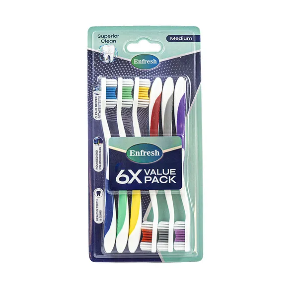 Enfresh Toothbrush 6 pc.
