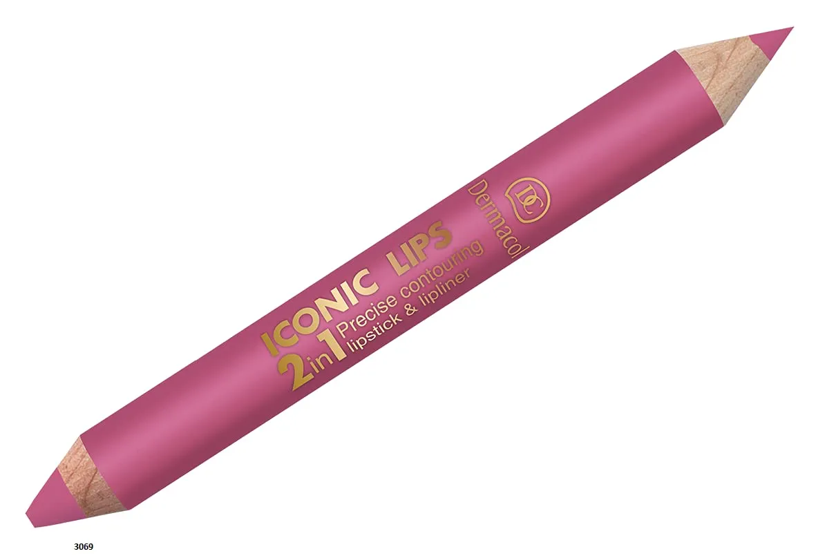 Dermacol Iconic Lips 2in1 Lipstick & Lipliner | (No 2)
